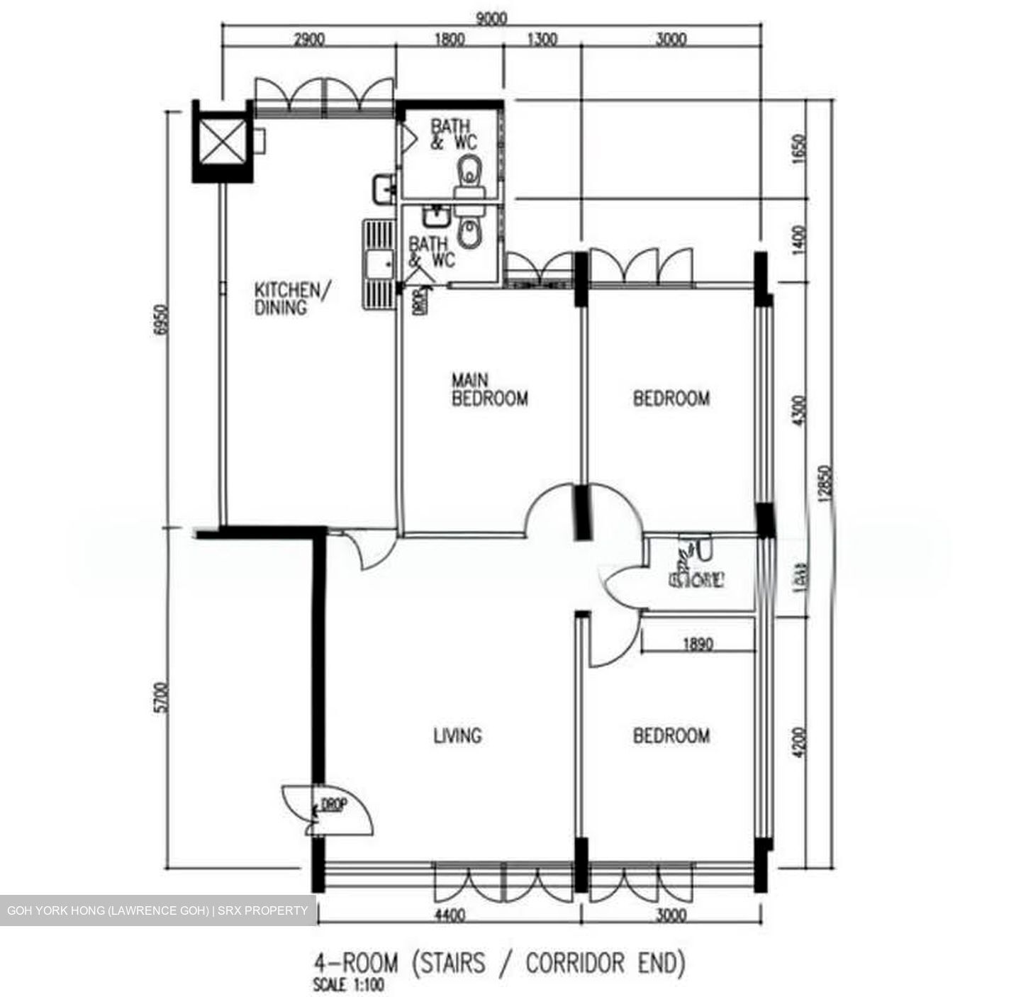 Blk 8 Teck Whye Heights II (Choa Chu Kang), HDB 4 Rooms #574050431